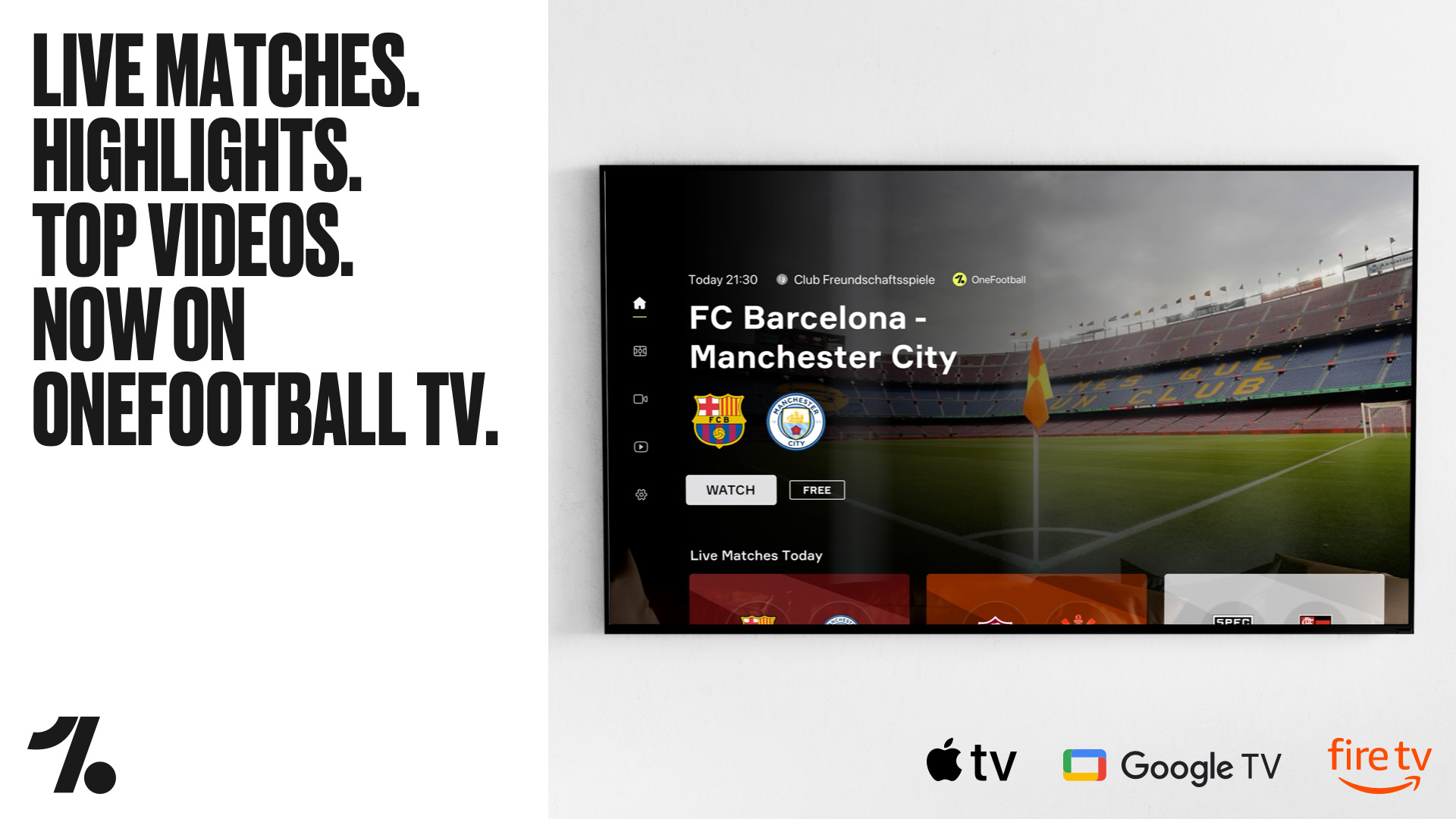 OneFootball Scores With Connected TV App - TVBEurope